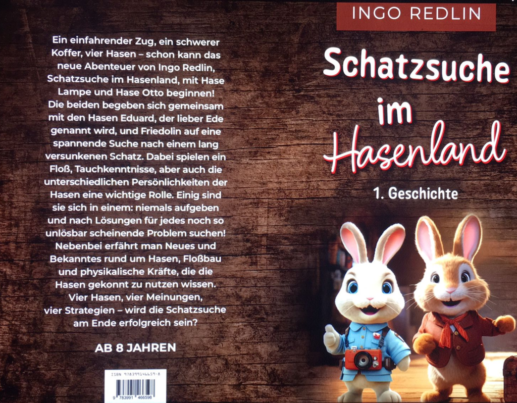 Novum Verlag - Schatzsuche im Hasenland von Ingo Redlin Berlin